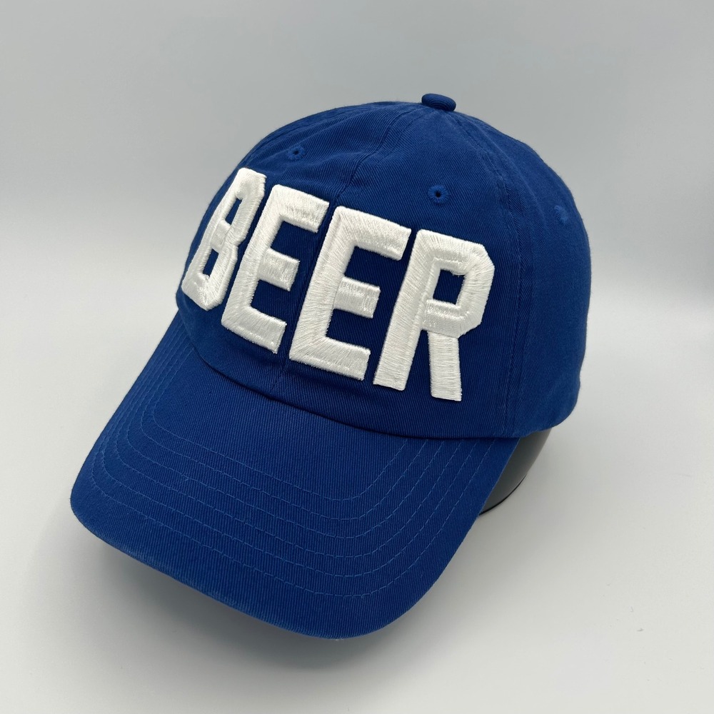 Vintage Bud Light Hat Beer Baseball Cap Mens OSFM Blue Cotton Retro Dad Hat